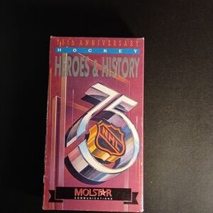 Molstar Hockey Heroes & History VHS